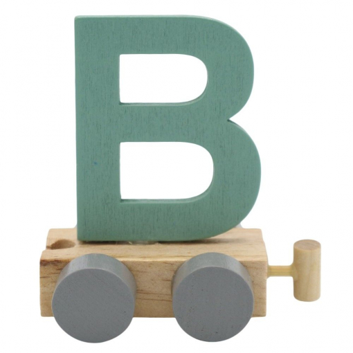 Treinletter B Geel