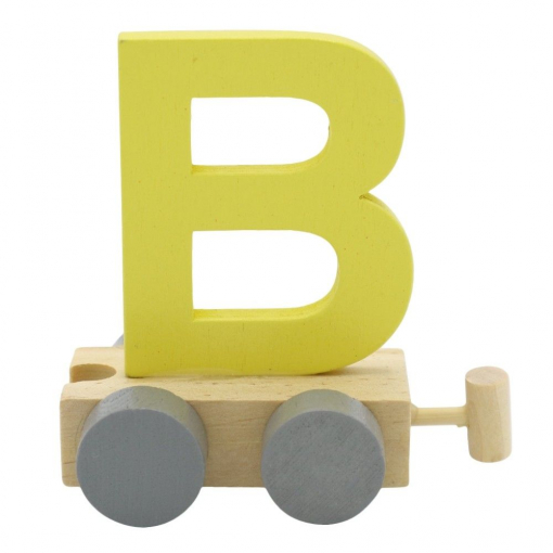 Treinletter B Geel