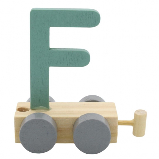 Treinletter F Geel