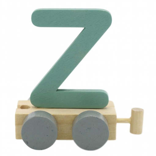 Treinletter Z Blauw